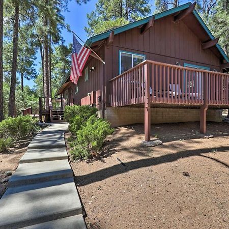 Rustic-Chic Prescott Cabin With Deck In Wooded Area! Ngoại thất bức ảnh